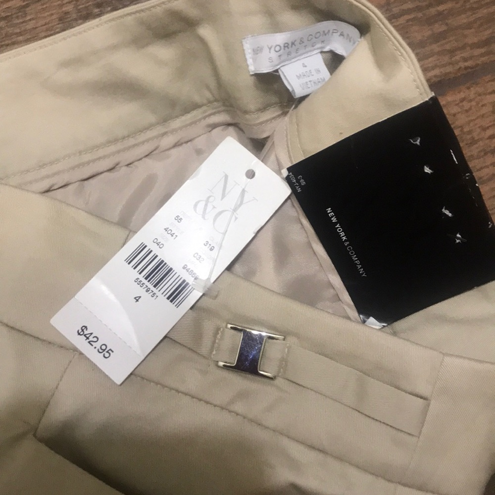 NY&C The 7th Avenue crop straight leg pants - Picture 3 of 4